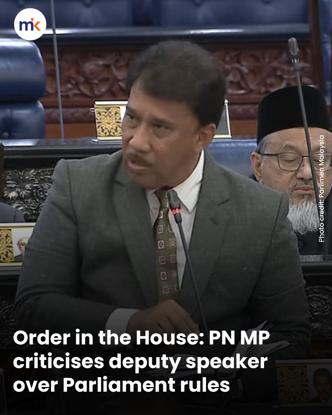 Order in the House: PN MP criticises deputy speaker over Parliament rules