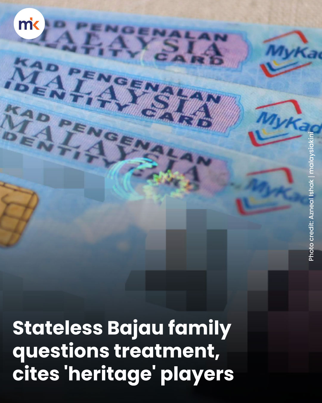 Stateless Bajau family questions treatment, cites 'heritage' players