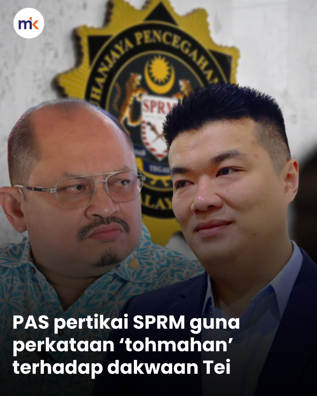 PAS pertikai SPRM guna perkataan ‘tohmahan’ terhadap dakwaan Tei