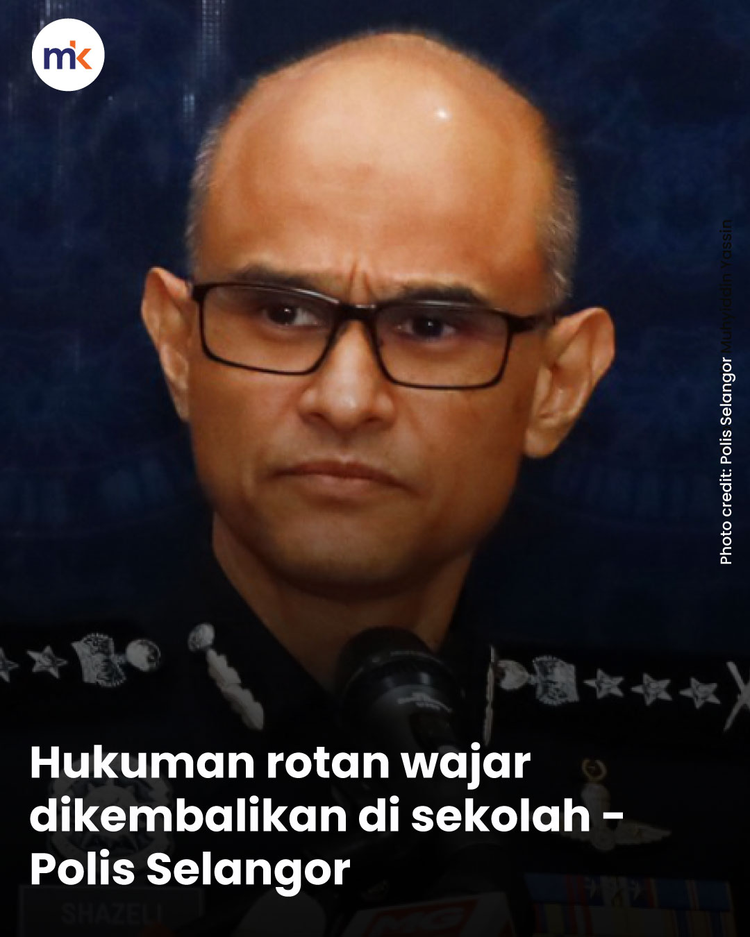 Hukuman rotan wajar dikembalikan di sekolah - Polis Selangor