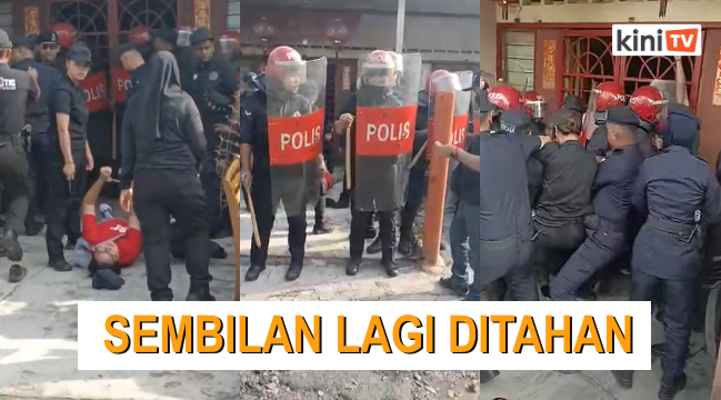 Roboh Kampung Papan: Selepas 10 dibebas, 9 lagi ditahan pagi ini