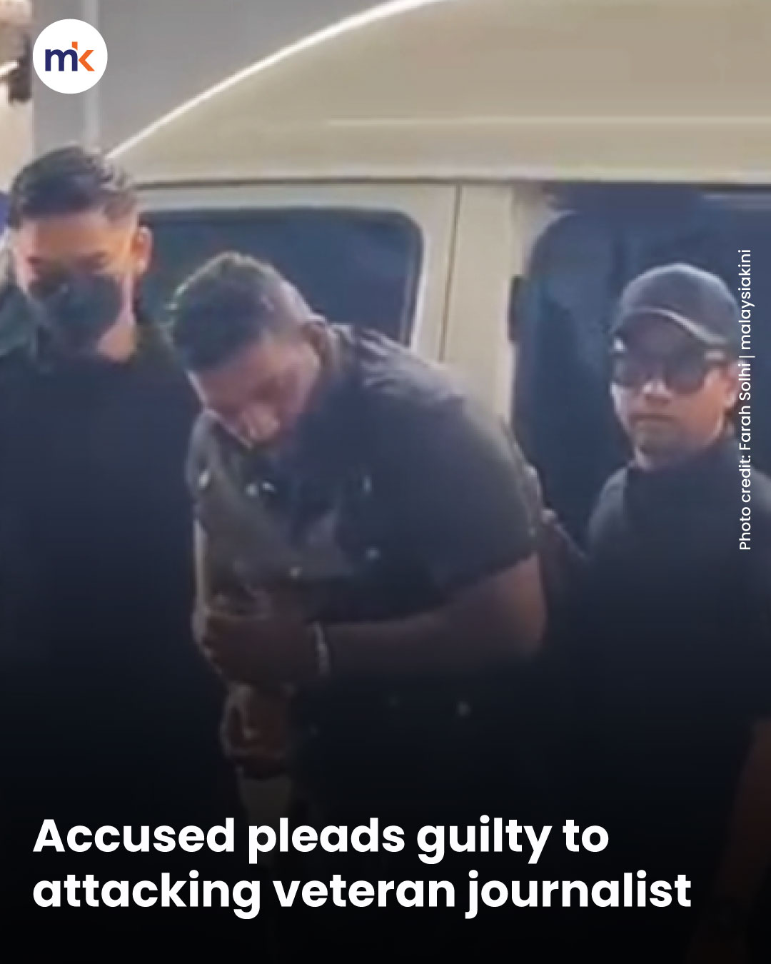 Accused pleads guilty to attacking veteran journalist
