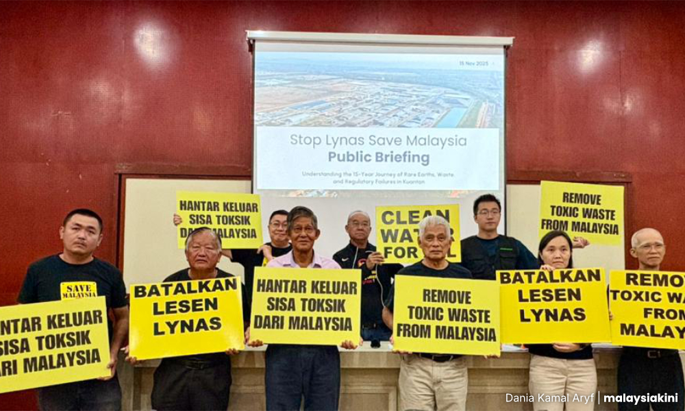 NGO alam sekitar kecam hasrat kerajaan lanjutkan lesen Lynas