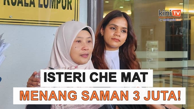 9 tahun menunggu jawapan, isteri Amri Che Mat menang saman RM3 juta terhadap kerajaan