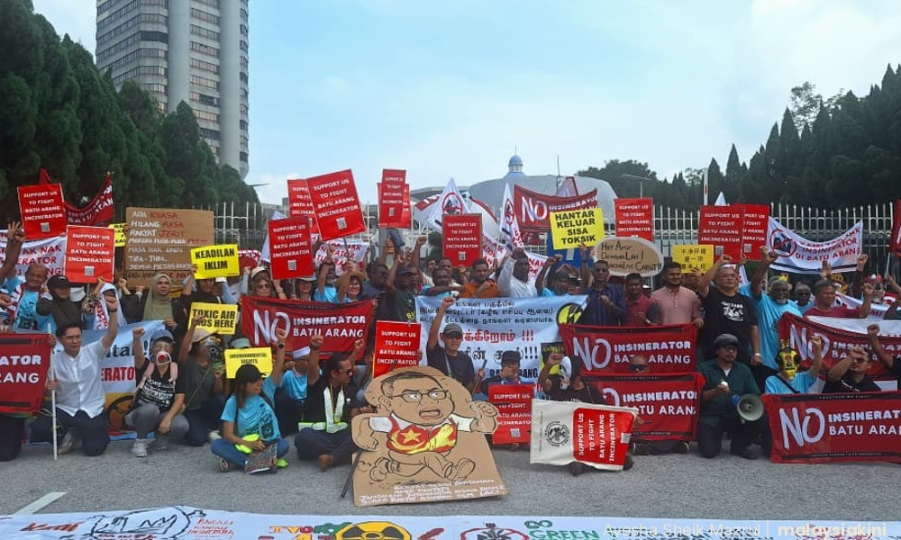 Anti-incinerator marchers rue S'gor MB's refusal to meet them for 2 years