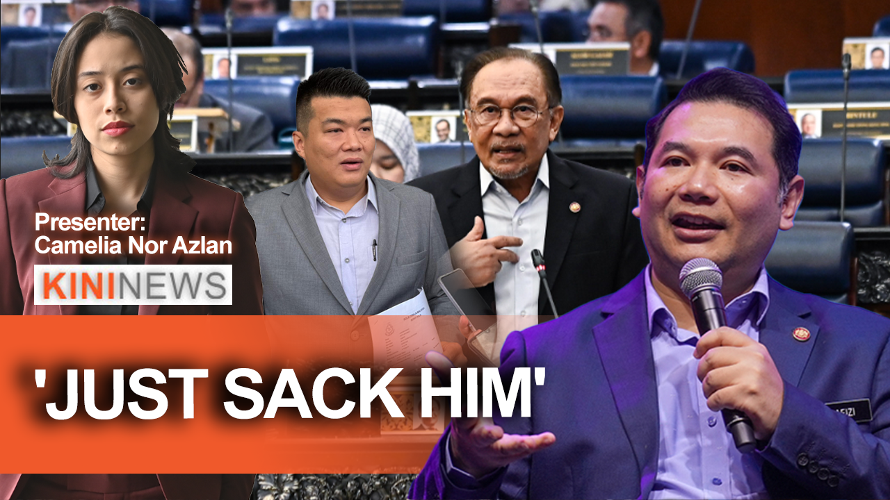 #KiniNews: Anwar's response lacks 'oommpph', says Rafizi; 'Why no action against me?' - Tei