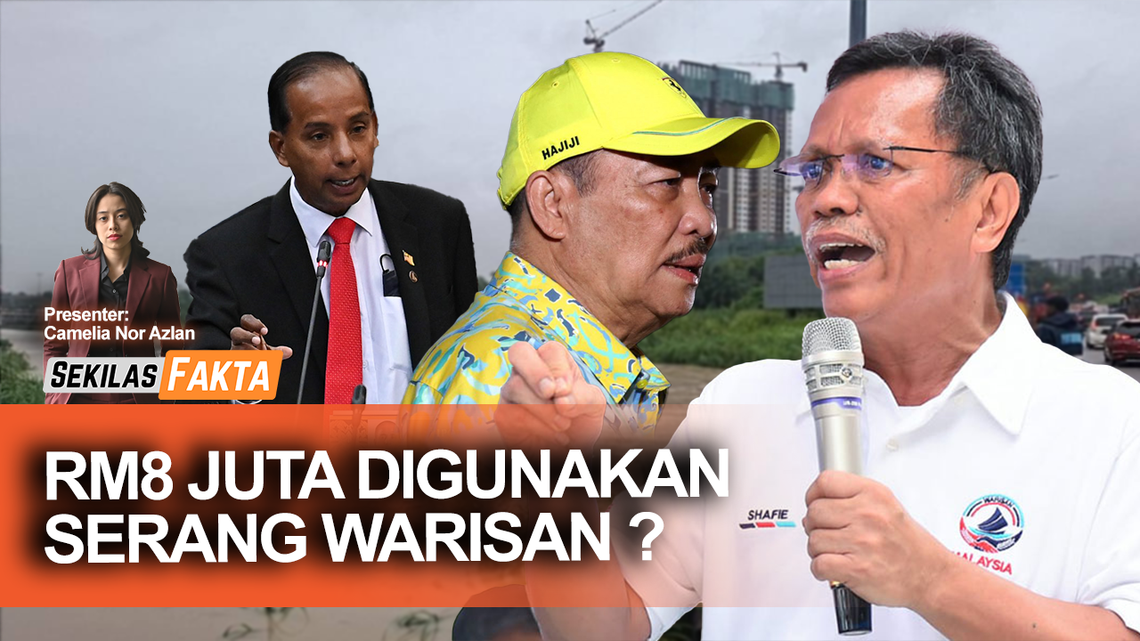 RM8 juta dana awam dikerah serang Warisan? Gerakan cabar Kulasegaran! | SEKILAS FAKTA
