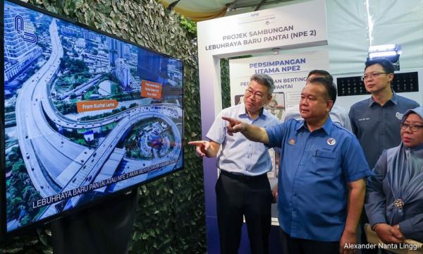RM1.7b 6.4km New Pantai Expressway Extension to complete by 2029: Nanta