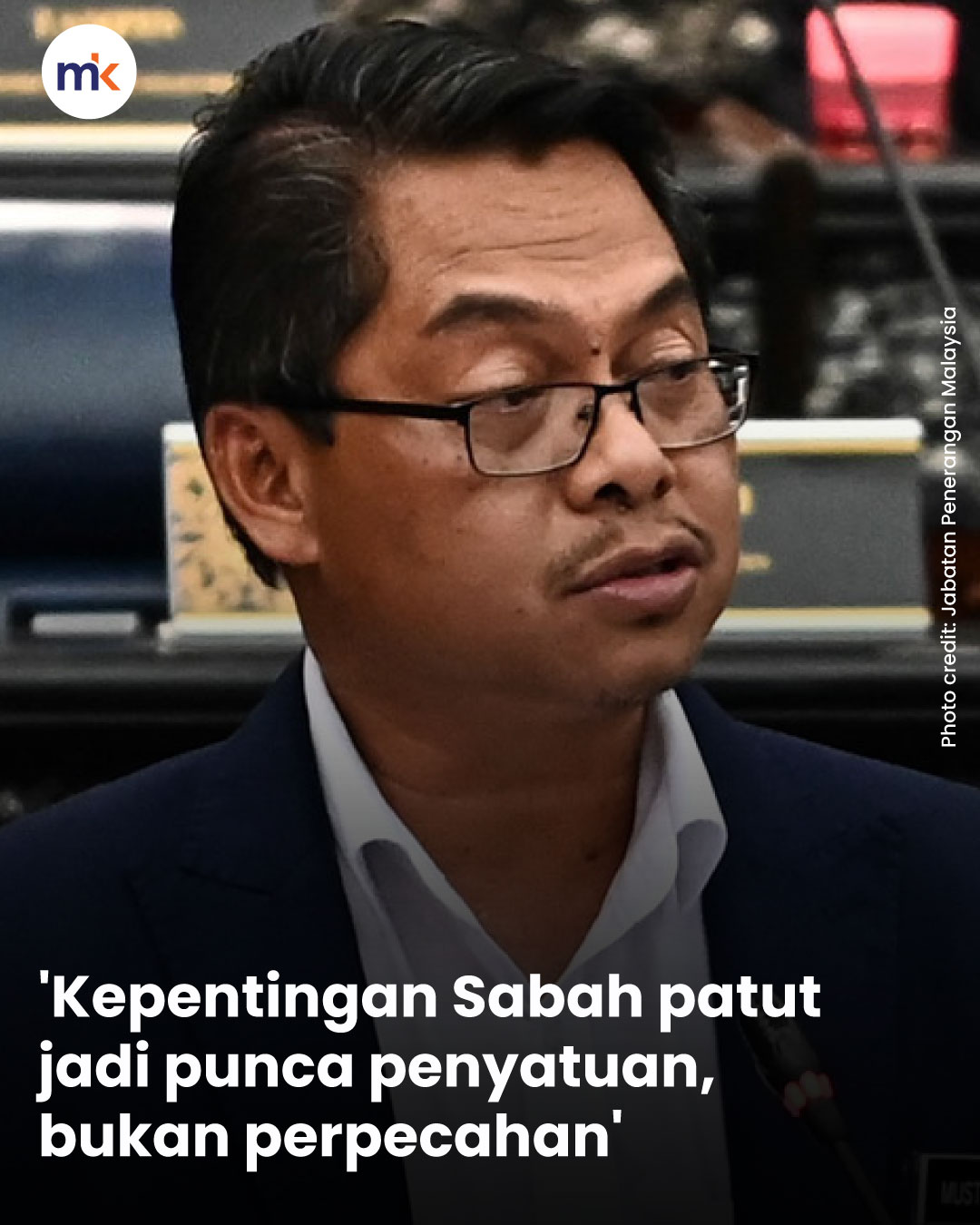 'Kepentingan Sabah patut jadi punca penyatuan, bukan perpecahan'