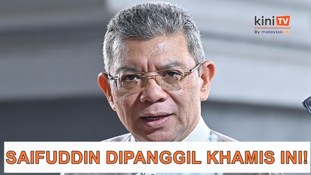 Desak Muhyiddin undur, Saifuddin kini disiasat dan dipanggil lembaga disiplin Bersatu pada Khamis