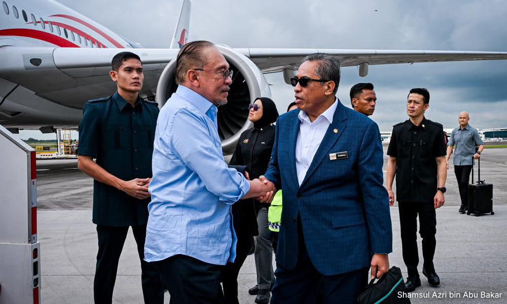 PM dimaklum perkembangan terkini banjir sejurus tiba dari Afrika