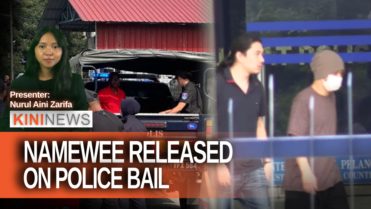 #KiniNews: Namewee released on 13-day police bail; 10 arrested in Kg Papan for alleged obstruction