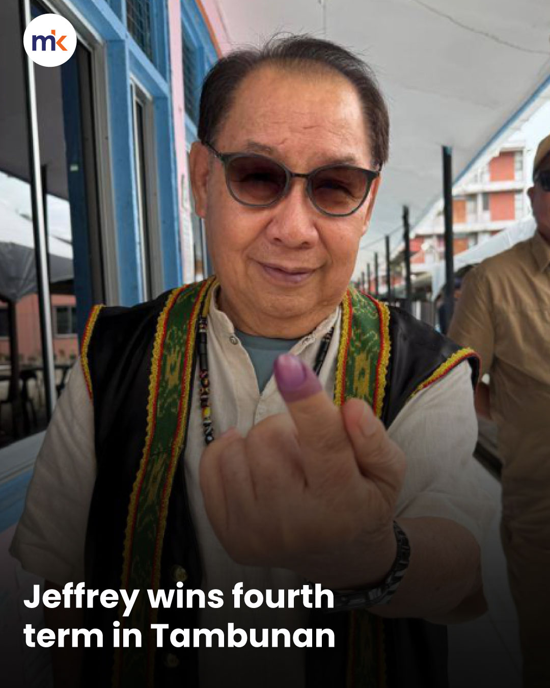 Jeffrey wins fourth term in Tambunan