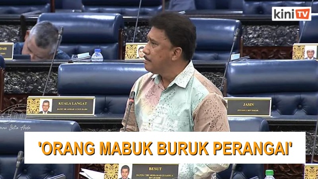 Kalau nak mabuk jangan di tempat awam, kata MP PAS