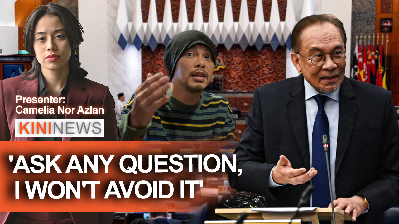 #KiniNews: I don't avoid questions, says Anwar; Namewee and Hsieh had 'special relationship' -police
