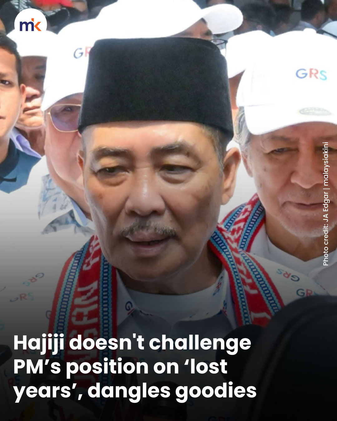 Hajiji doesn't challenge PM’s position on ‘lost years’, dangles goodies