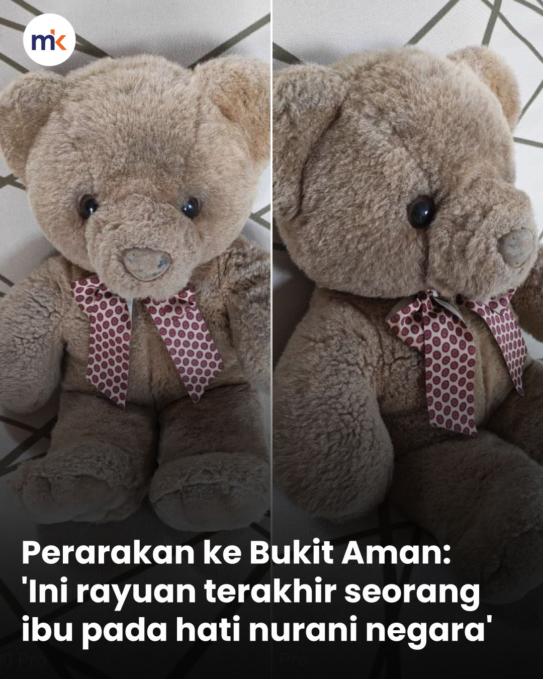 Perarakan ke Bukit Aman: 'Ini rayuan terakhir seorang ibu pada hati nurani negara'