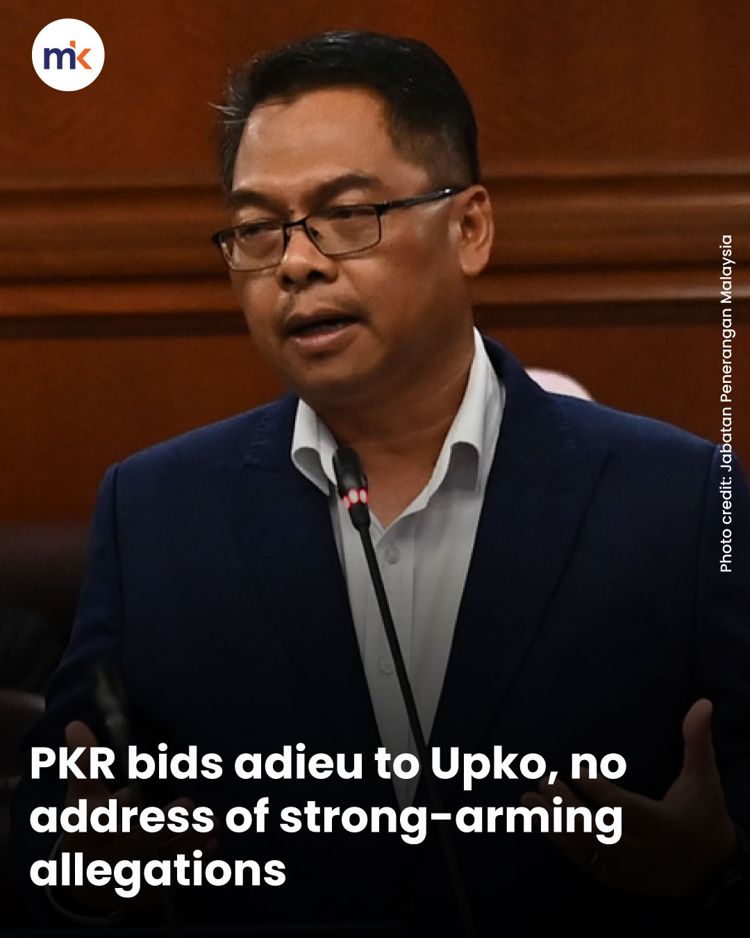 PKR bids adieu to Upko, no address of strong-arming allegations