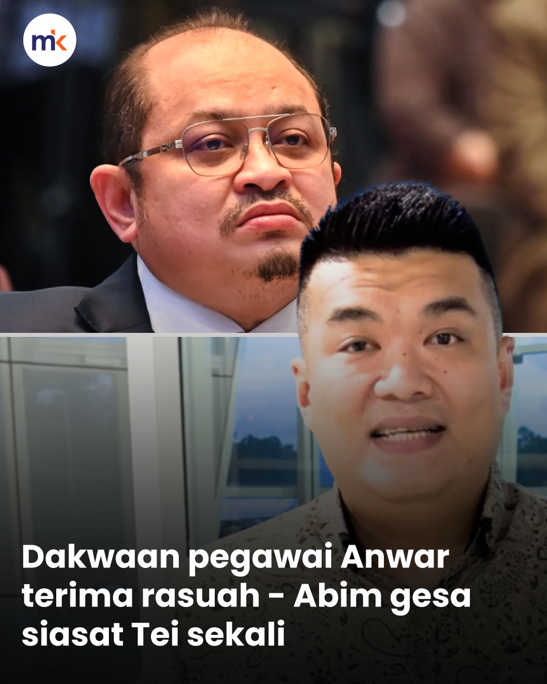 Dakwaan pegawai Anwar terima rasuah - Abim gesa siasat Tei sekali