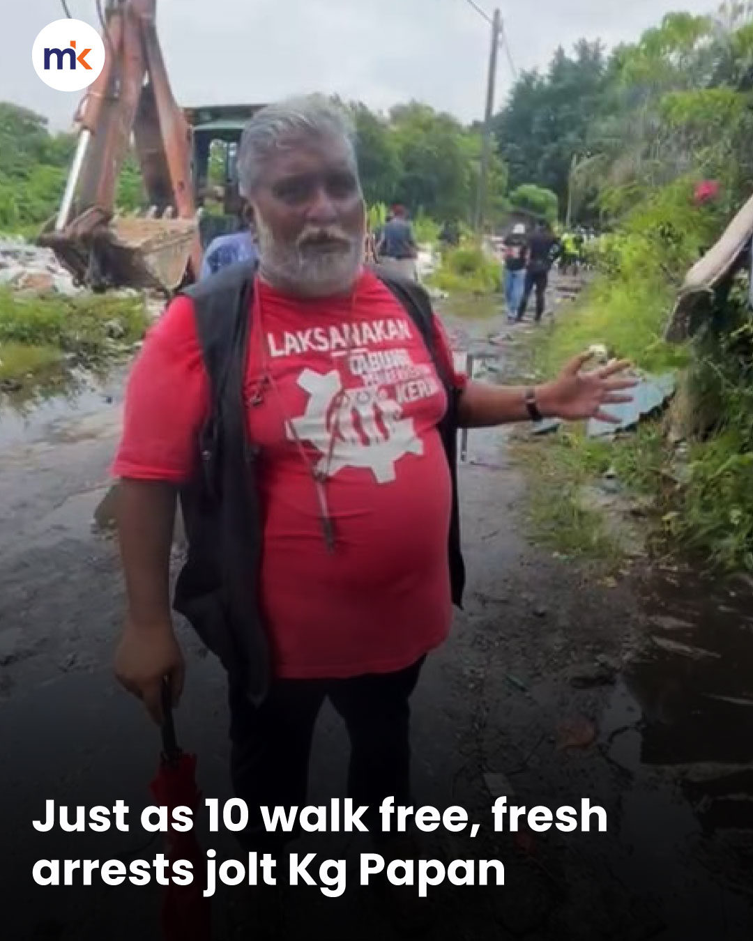 Just as 10 walk free, fresh arrests jolt Kg Papan