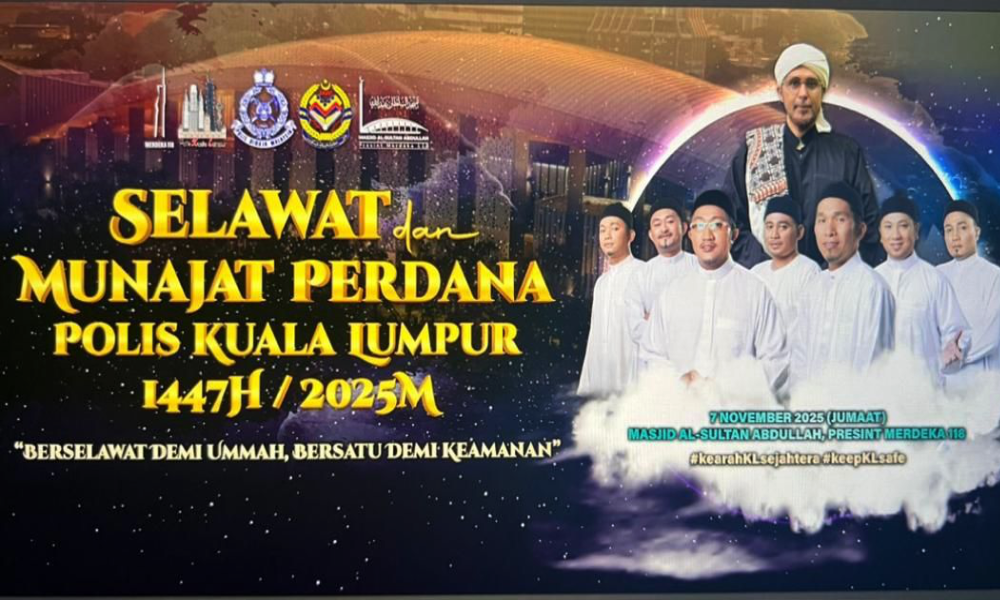 Polis kesan cubaan sabotaj Program Selawat dan Munajat Perdana, esok
