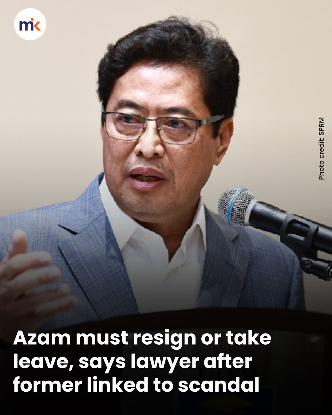 Azam must resign or take leave, says lawyer after former linked to scandal