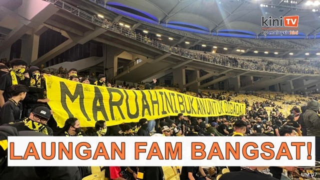 Laungan ‘FAM Bangsat’ bergema di Stadium Bukit Jalil