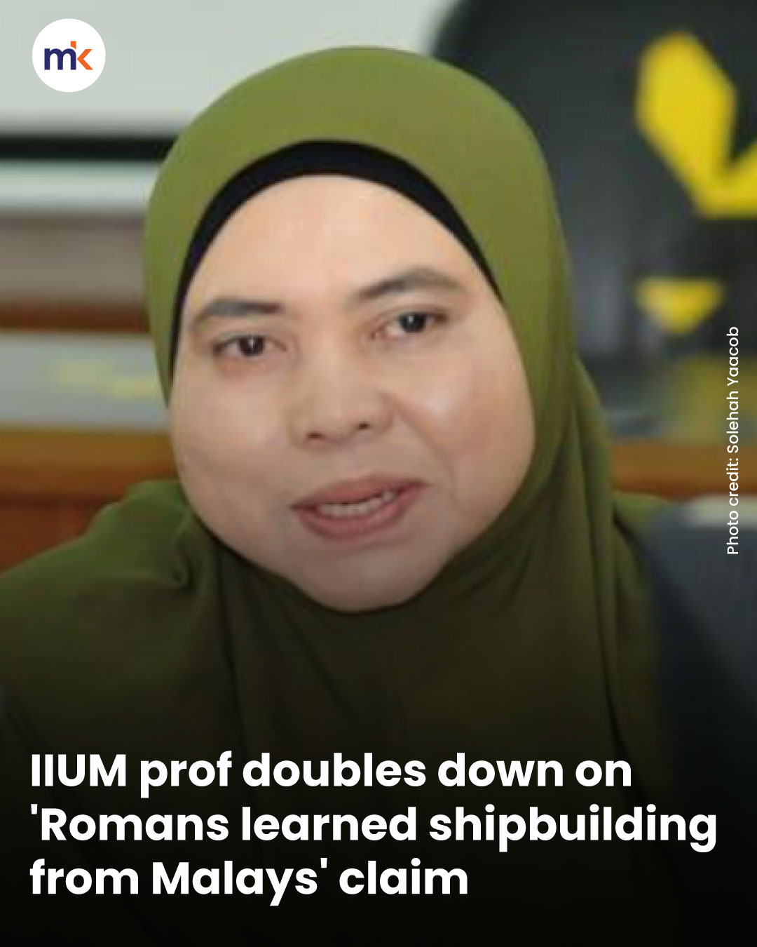 IIUM prof doubles down on 'Romans learned shipbuilding from Malays' claim