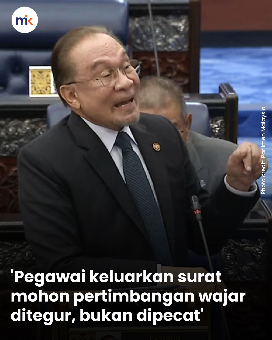 'Pegawai keluarkan surat mohon pertimbangan wajar ditegur, bukan dipecat'
