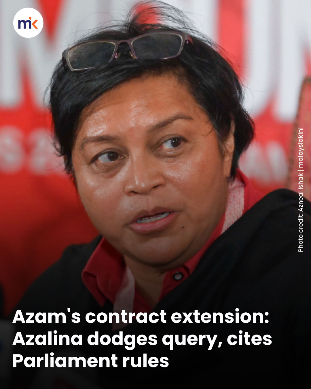 Azam's contract extension: Azalina dodges query, cites Parliament rules