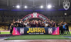 Benam Sabah 5-0, JDT juara Piala FA empat kali berturut-turut