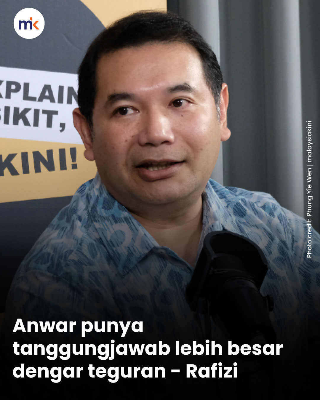 Anwar punya tanggungjawab lebih besar dengar teguran - Rafizi