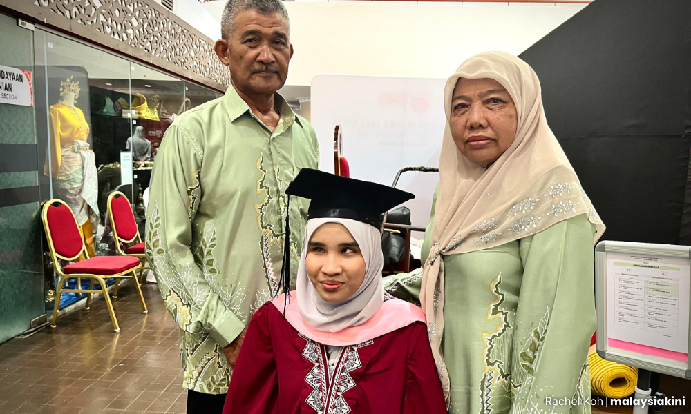 Graduan OKU penglihatan hargai sokongan pensyarah, rakan