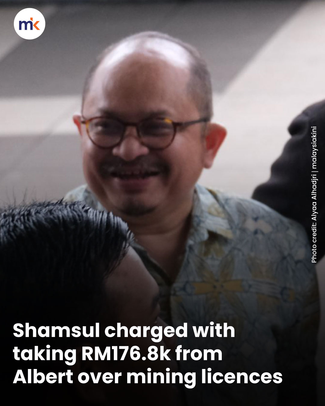 Shamsul charged with taking RM176.8k from Albert over mining licences