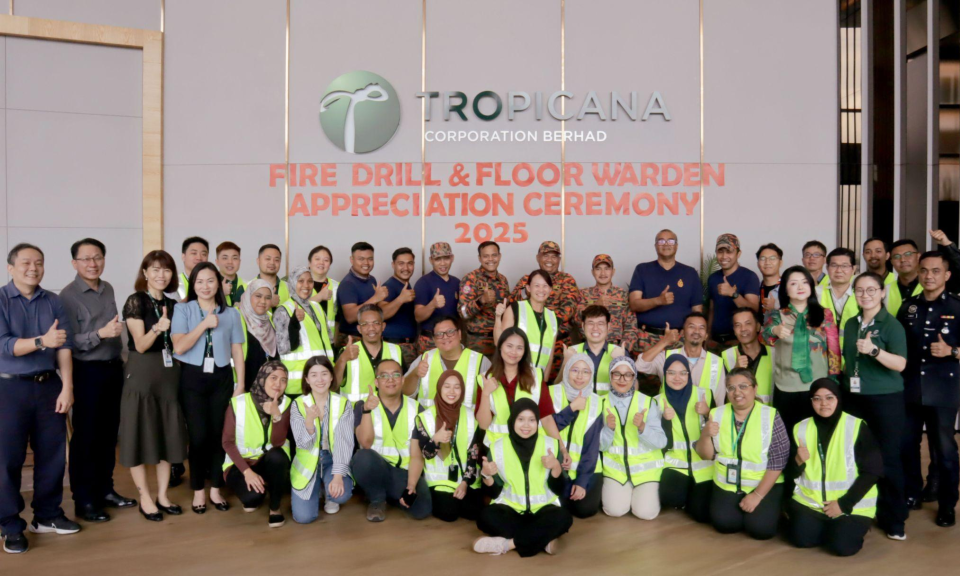 Strengthening Fire Preparedness: Tropicana & Bomba Conduct Training & Fire Drill at its Headquarters