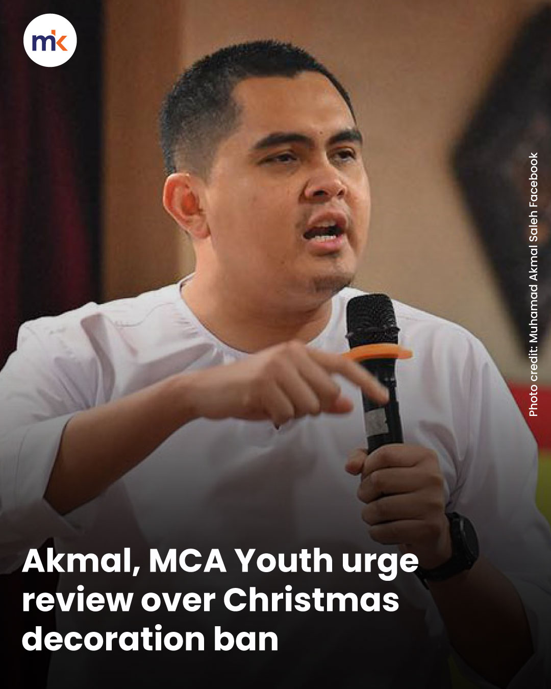 Akmal, MCA Youth urge review over Christmas decoration ban