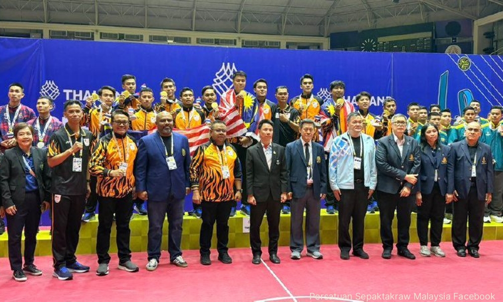 M'sia ends Thailand's 34-year SEA Games sepak takraw team regu domination