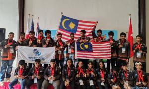 80 medals: Perseverance and passion of young robotics champs