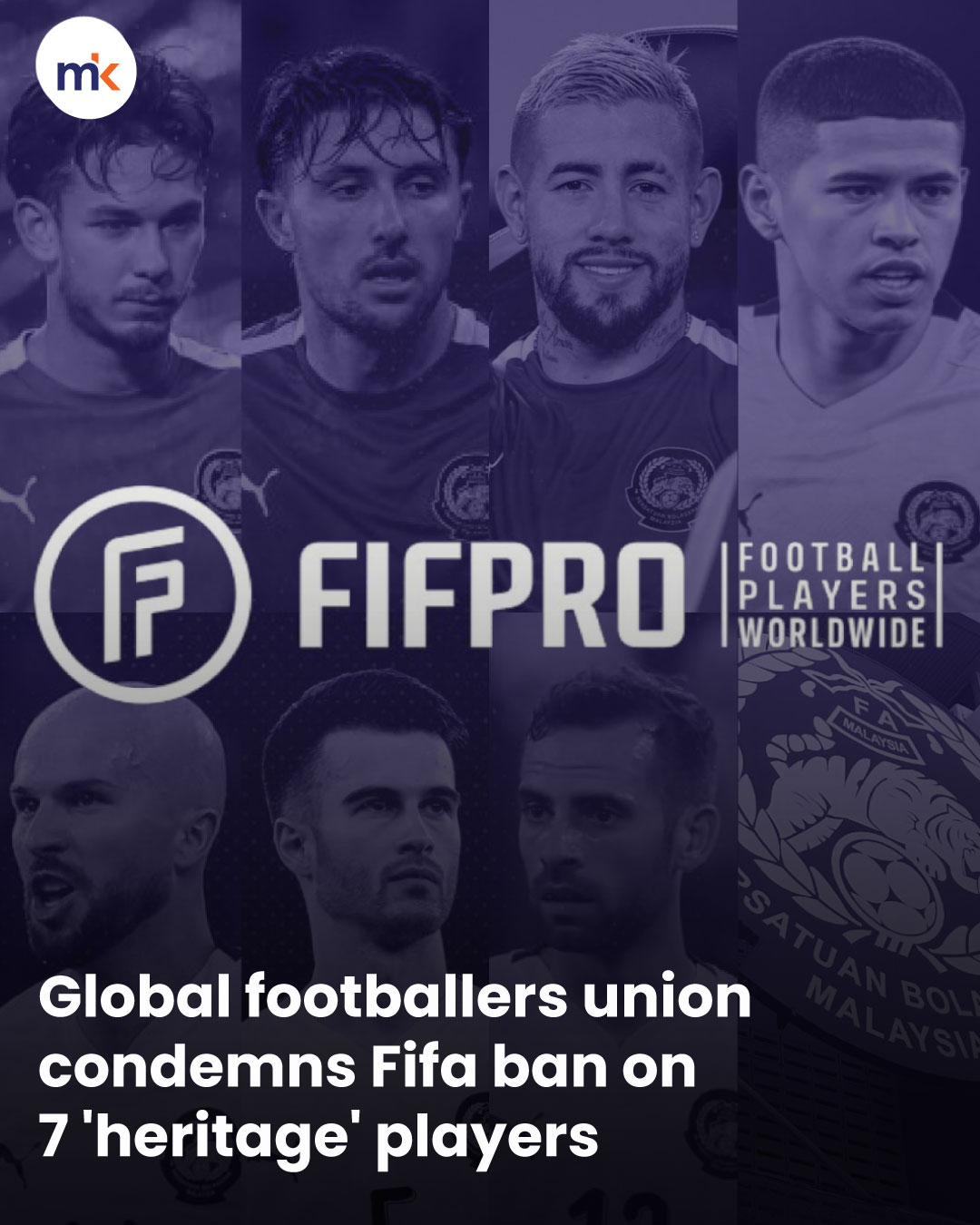 Global footballers union condemns Fifa ban on 7 'heritage' players