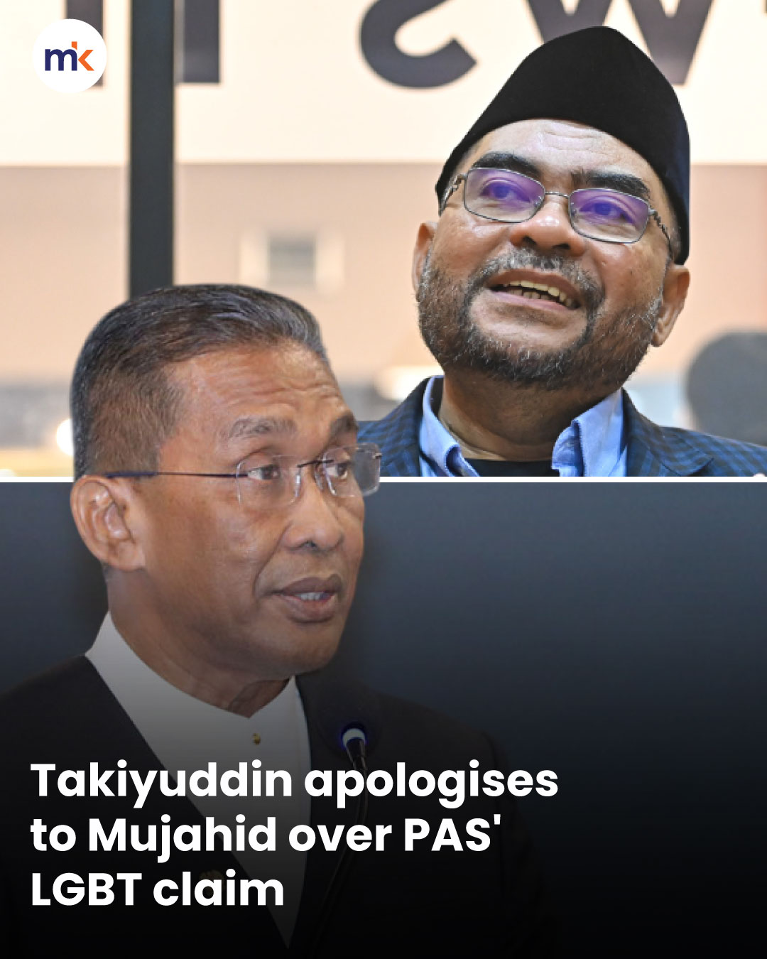 Takiyuddin apologises to Mujahid over PAS' LGBT claim