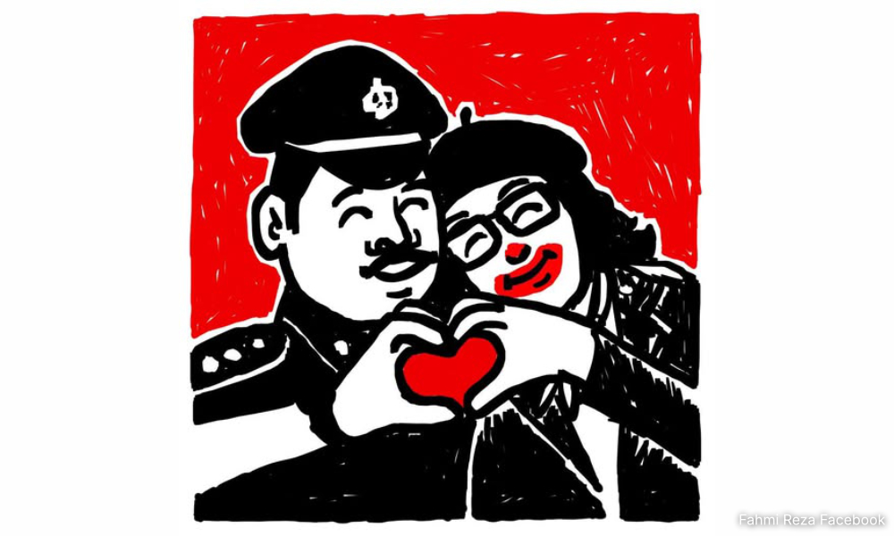 ‘Temu janji’ ke-20: Fahmi Reza sindir polis - DAP tak restu ‘hubungan’