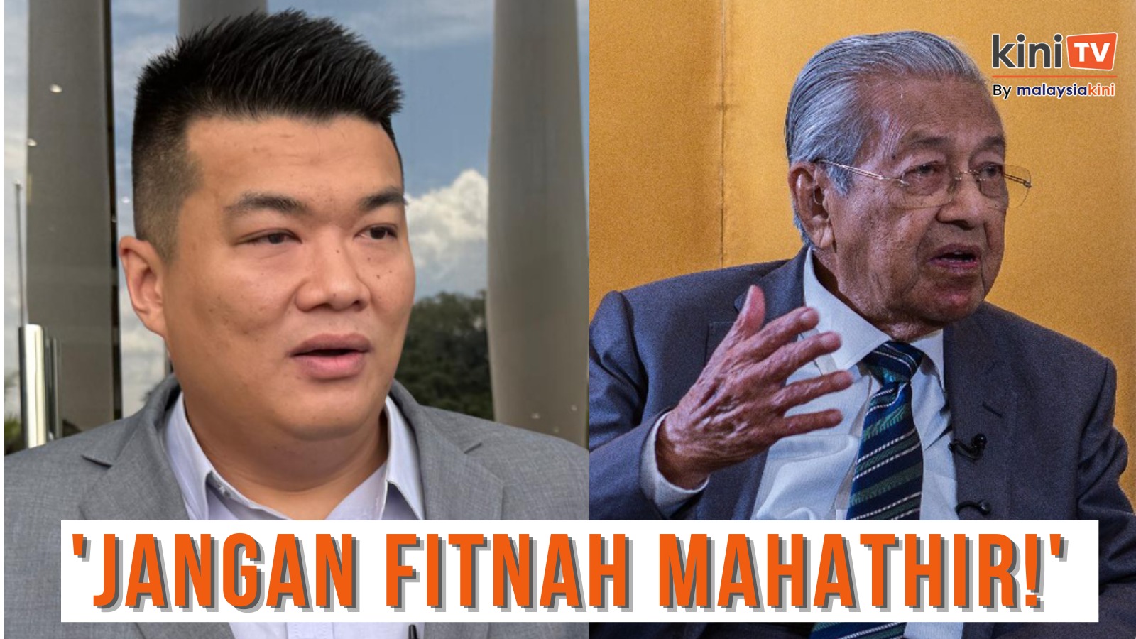 ‘Jangan fitnah Dr Mahathir’, kata Albert Tei
