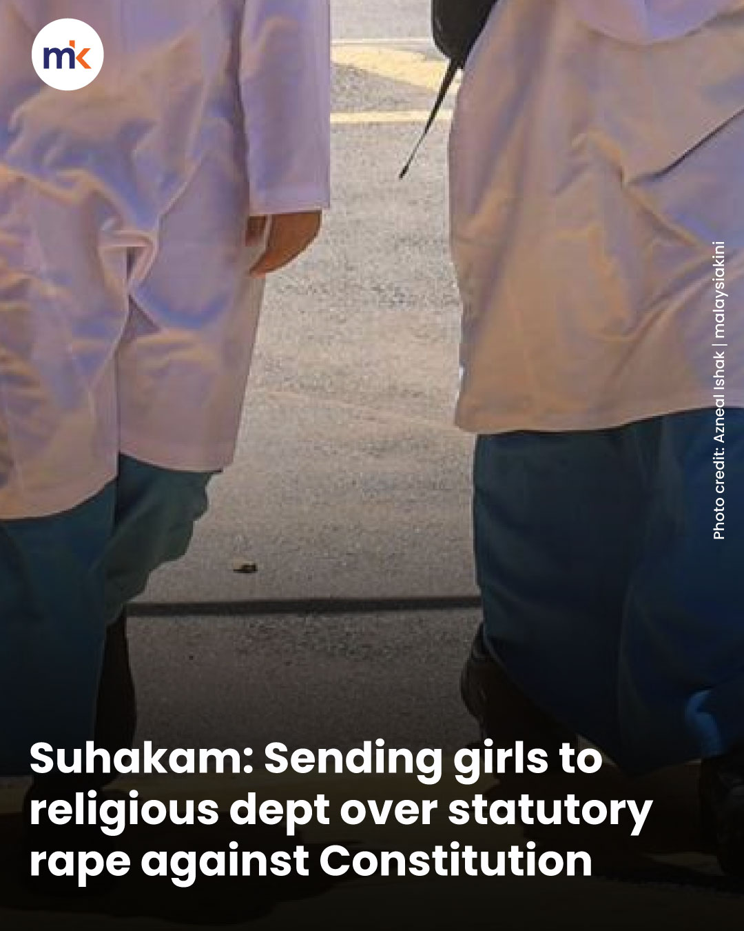 Suhakam: Sending girls to religious dept over statutory rape against Constitution