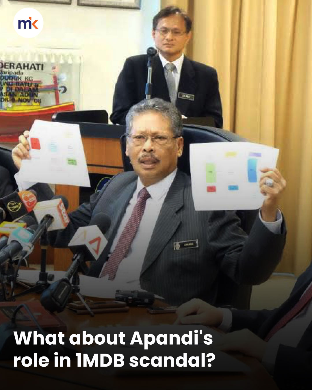 What about Apandi's role in 1MDB scandal?