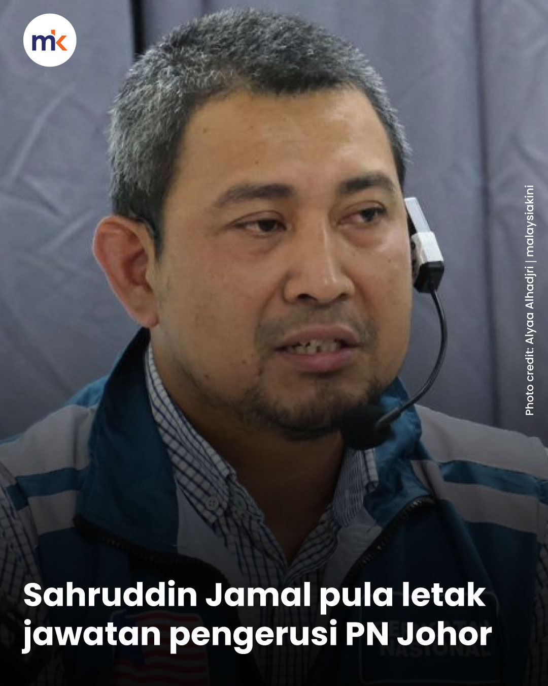 Sahruddin Jamal pula letak jawatan pengerusi PN Johor