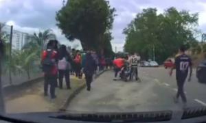 Lucah melampau dipercayai punca pergaduhan di Larkin