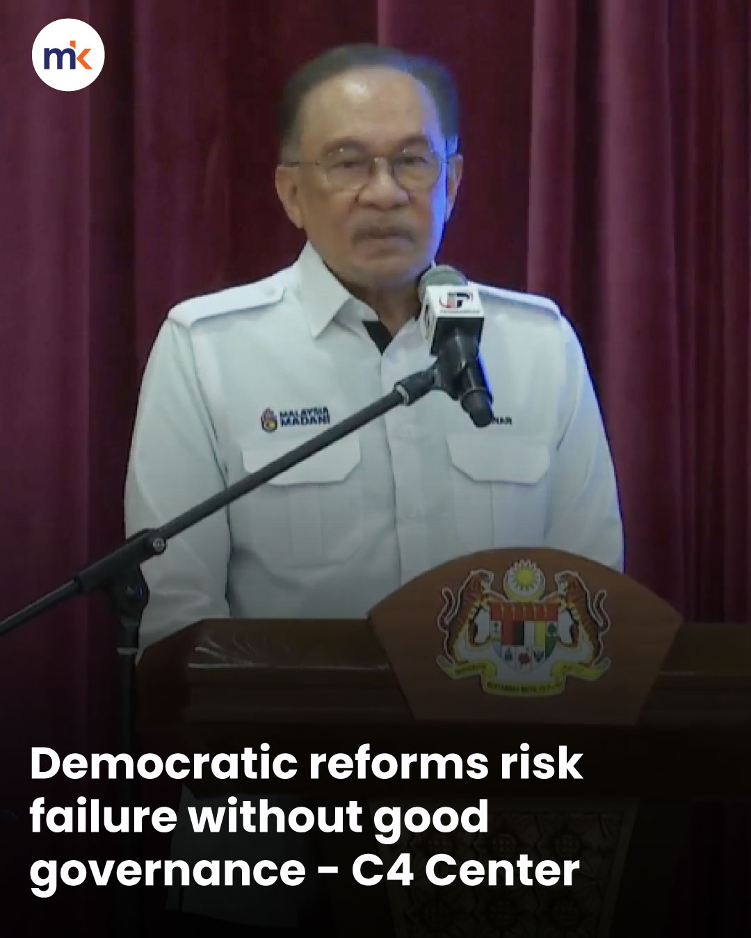 Democratic reforms risk failure without good governance - C4 Center