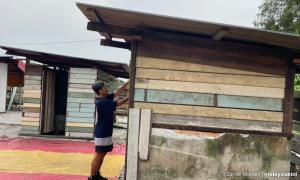 Membangun harapan di Kampung Papan