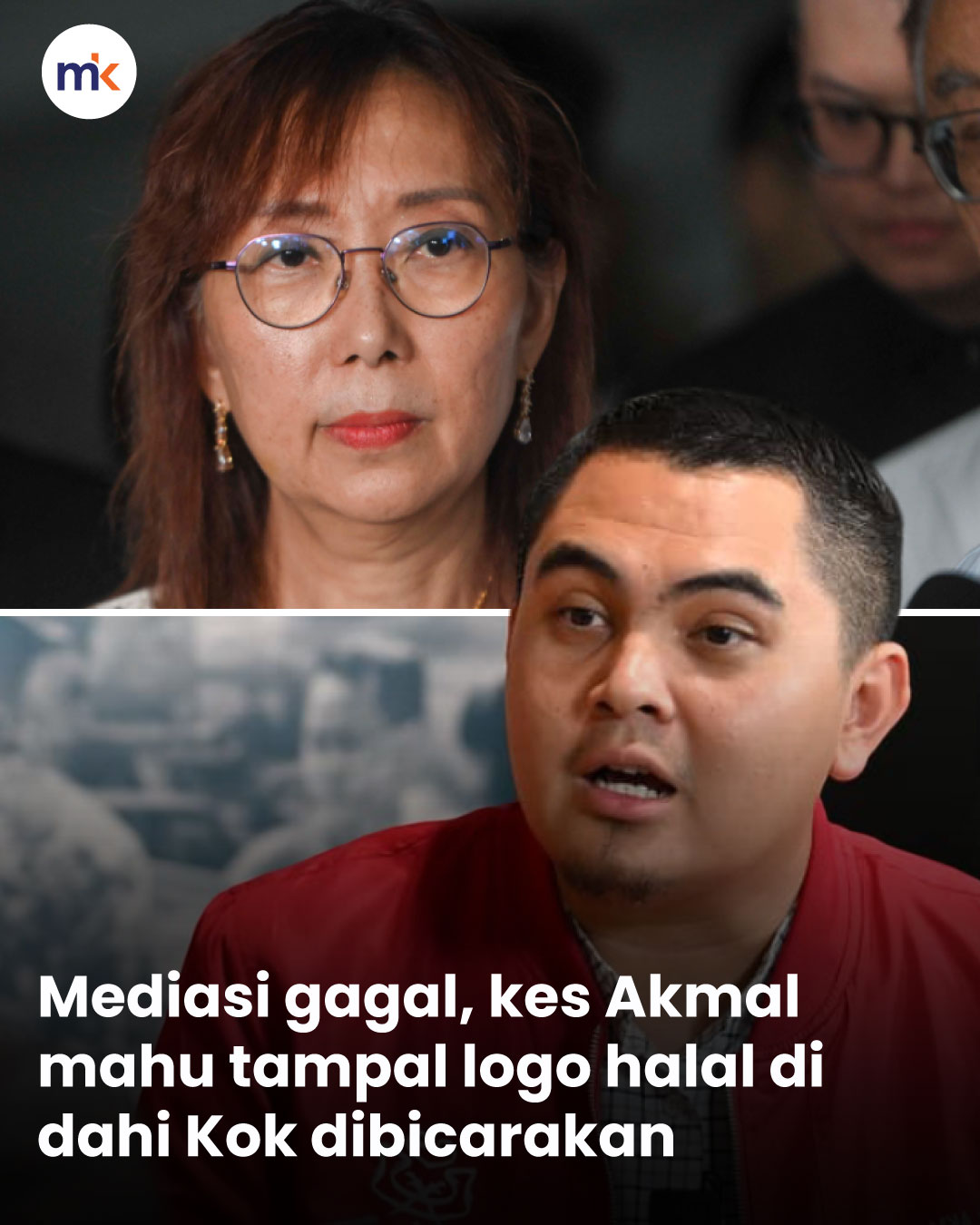 Mediasi gagal, kes Akmal mahu tampal logo halal di dahi Kok dibicarakan
