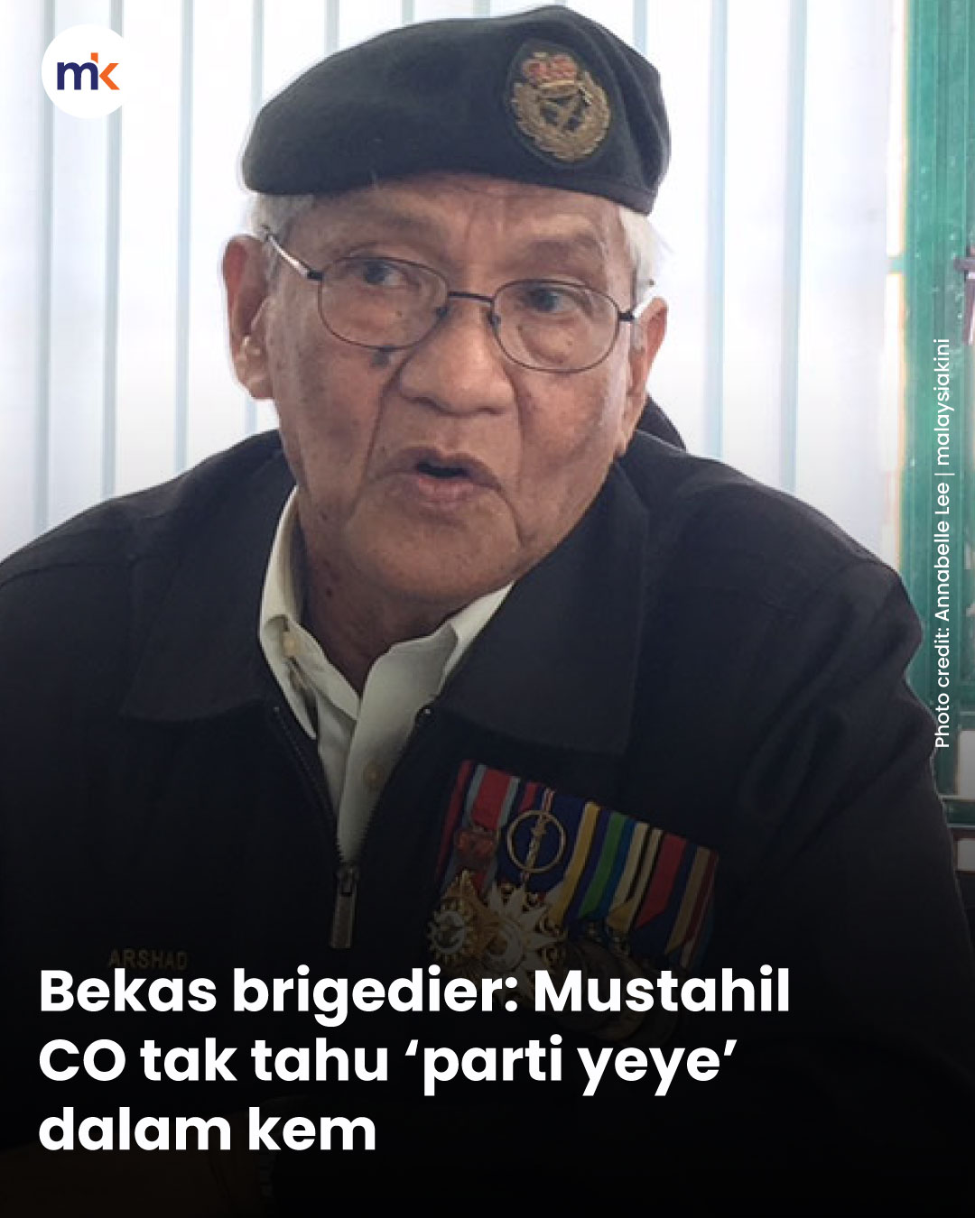Bekas brigedier: Mustahil CO tak tahu ‘parti yeye’ dalam kem
